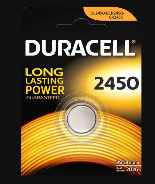 Actual product image Duracell Electronics 2450 (1 pcs., CR2450, 485 mAh)