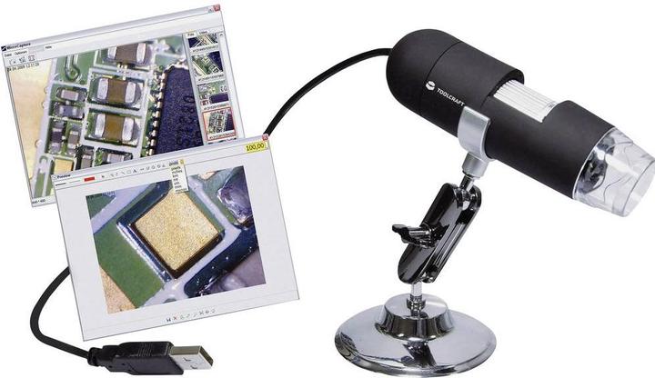 Actual product image Toolcraft Digital microscope camera DigiMicro 2 Scale