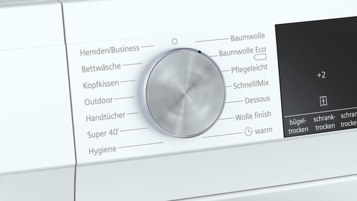 Produktbild Siemens WQ 33 G2 DG0 Wärmepumpen Trockner A+++ 8kg weiss (8 kg, Rechts)