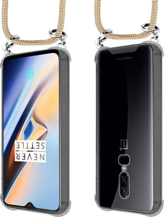 Produktbild Cadorabo TPU Handy Kette SILBER Cover