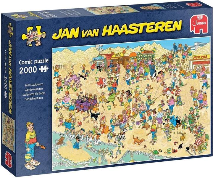 Jumbo Jan van Haasteren Puzzle - Sandskulpturen, 2000 Teile (2000 Teile)
