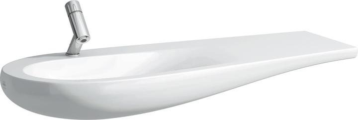 Produktbild Laufen Alessi one Waschtisch, unterbaufähig, ohne Hahnloch, ohne Überlauf, Ablage rechts, 1200x500 (1250 mm, 235 mm)