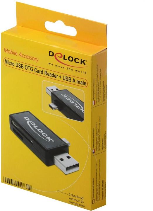 Produktbild Delock 91731 Micro USB OTG Card Reader (Micro USB)