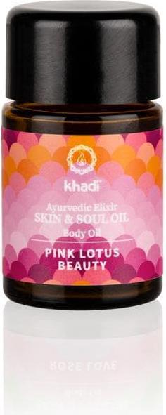 Actual product image Khadi Body oil Pink Lotus Beauty 10 ml (Body oil, 10 ml)