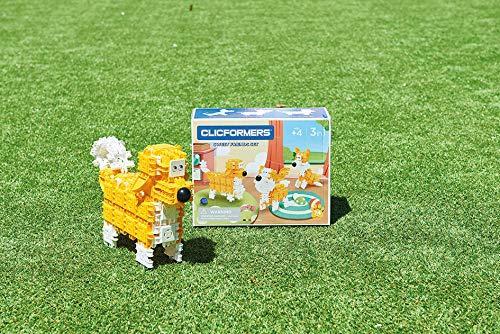 Actual product image Clics Klocki clicformers yellow & baltas friends 74 elementai
