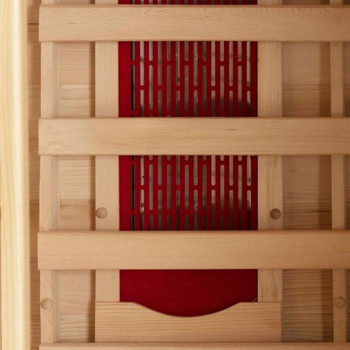 Produktbild Home Deluxe Infrarotkabine IKENNA L - 153x110cm für 3 Personen - Infarotkabine mit 2400 Watt