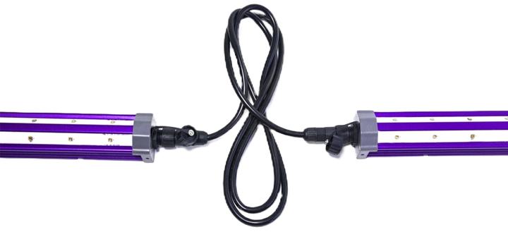 Actual product image Lumatek Daisy-chain cable of the UV LED strip
