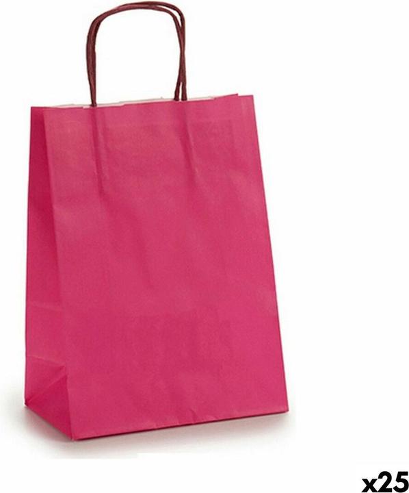 Produktbild Pincello Papiertaschen 18 x 8 x 31 cm Rosa (25 Stück) (Geschenktüte, 25 x)