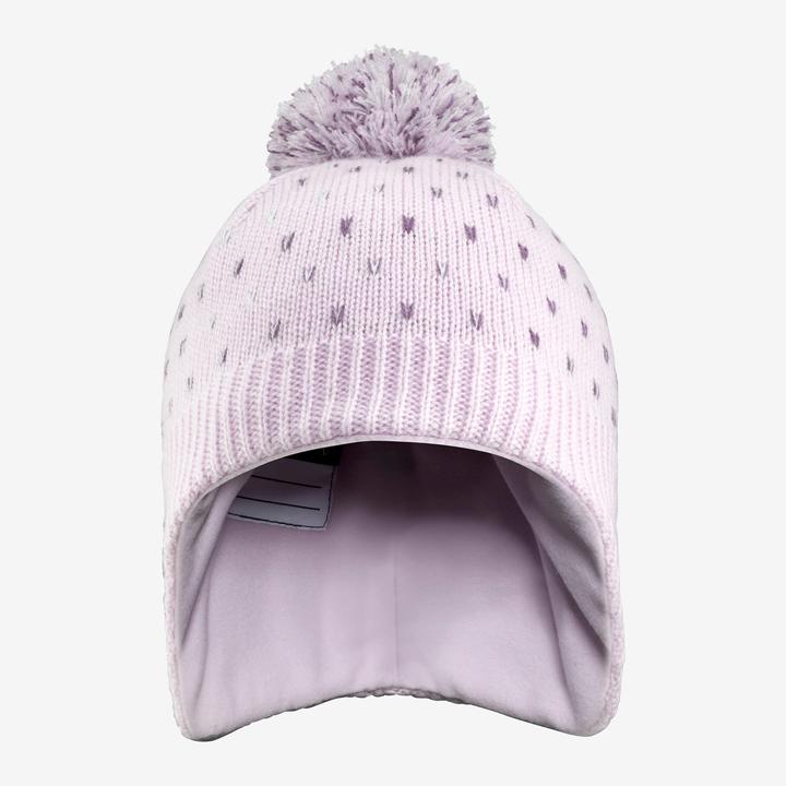 Produktbild Wedze Skimütze Kinder warm - Flap lila (One Size)