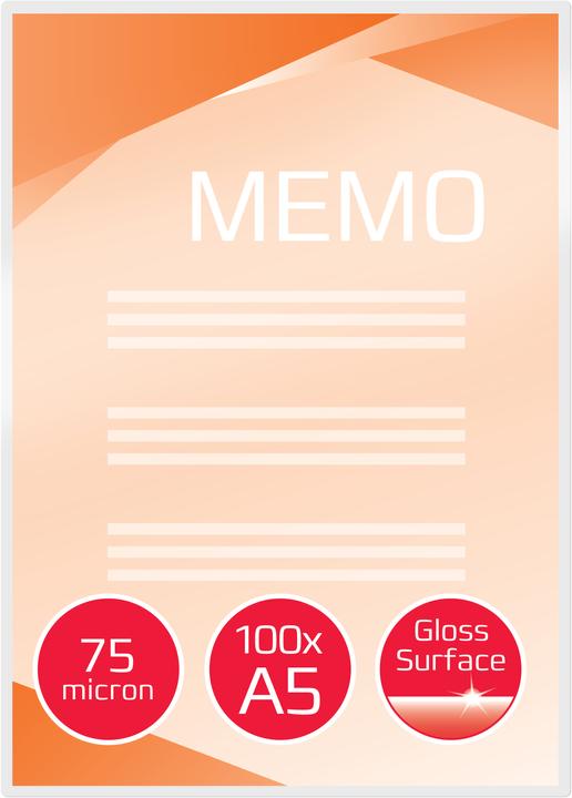 Actual product image GBC Laminating film (A5, 100 Piece, 75 µm)