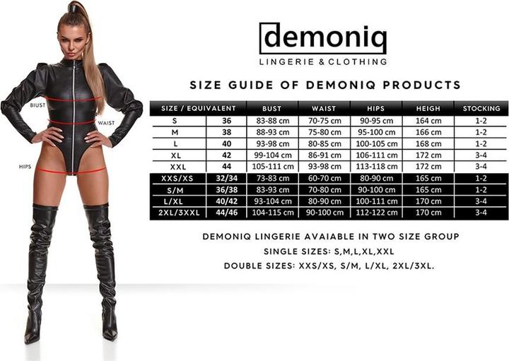 Image du produit Demoniq Short en similicuir pour femme "BRAgostina001". (XXL)