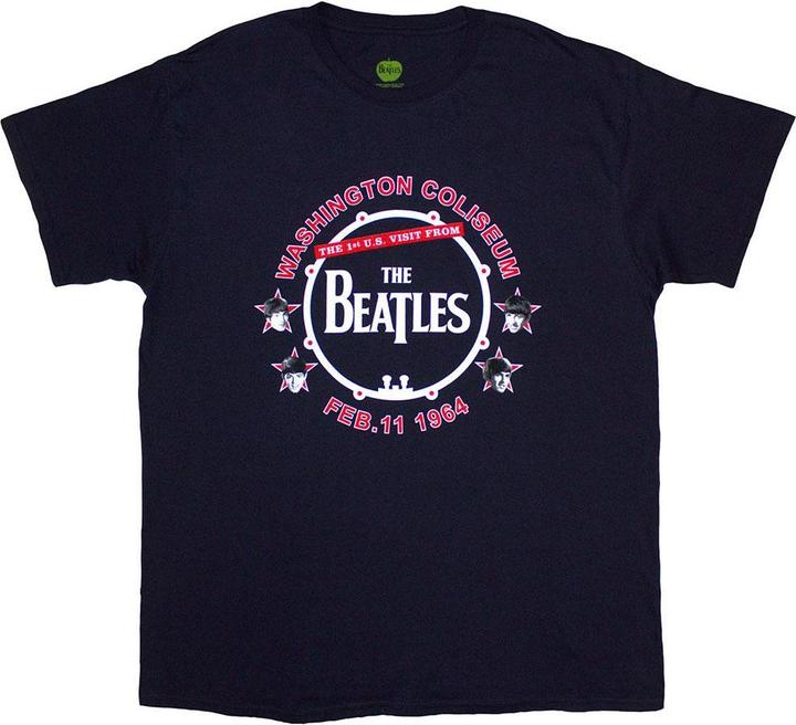 Produktbild The Beatles Washington '64 Drum TShirt (XL)