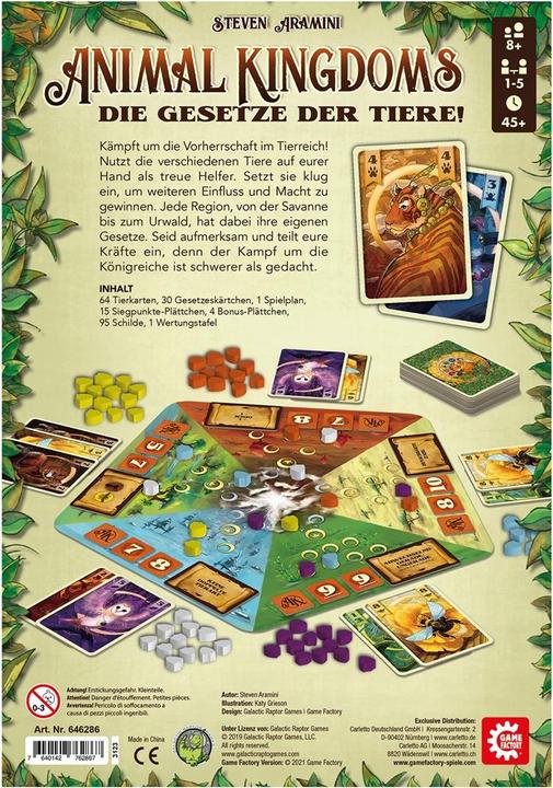 Produktbild Game Factory Animal Kingdoms (Deutsch)