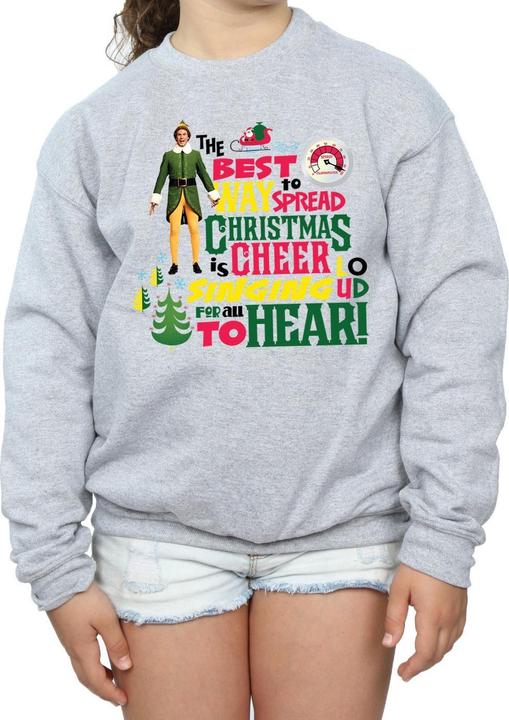 Image du produit Elf - Sweat CHRISTMAS CHEER - Fille (116)