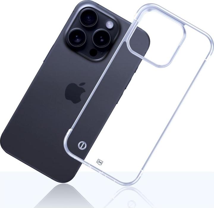Actual product image 3MK Etui Just20g Clear Case do iPhone 16 Pro (Apple iPhone 16 Pro)