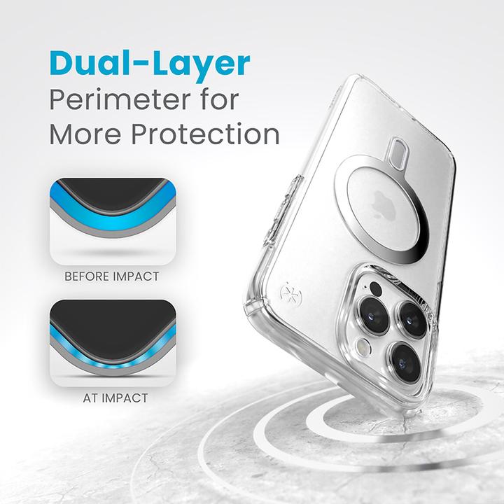 Image du produit speck Presidio Perfect-Clear - Coque arrière pour appareil mobile (Apple iPhone 15 Pro Max)