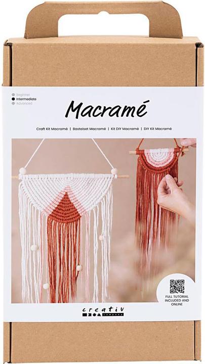 Immagine prodotto Creativ Company Set di mini decorazioni da parete in macramè