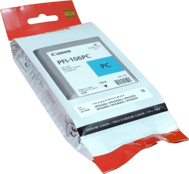 Actual product image Canon Pfi-106pc (PC)
