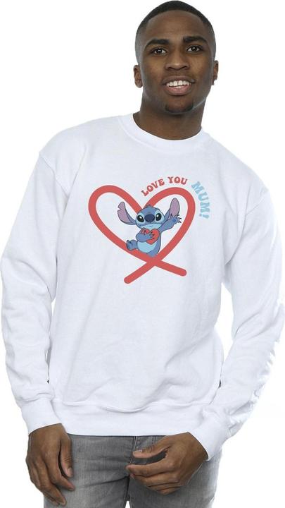 Image du produit Disney - Sweat LILO & STITCH LOVE YOU MUM - Homme (XL)