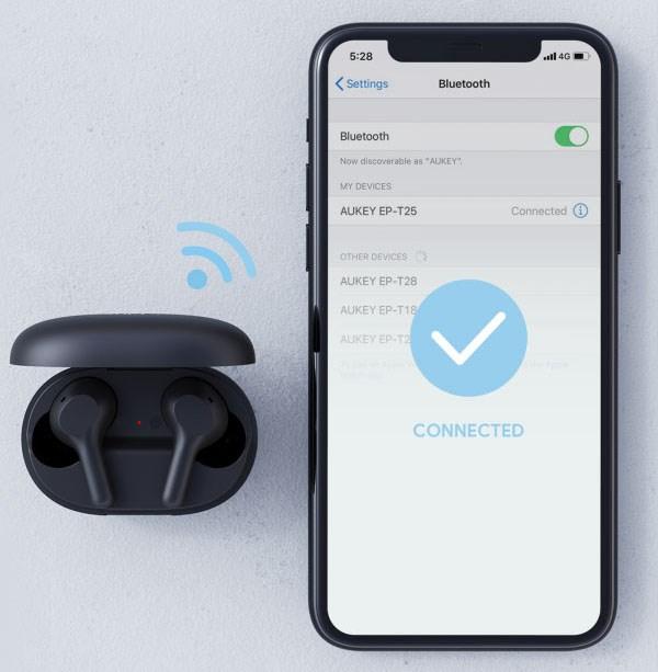 Immagine prodotto Aukey EP-T25 (5 h, Senza fili)