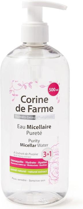 Produktbild Corine de Farme Purity micellar water (Puder, 500 ml)