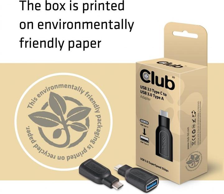 Produktbild Club 3D USB 3.1 (0.80 m, USB 3.1, 100 W)