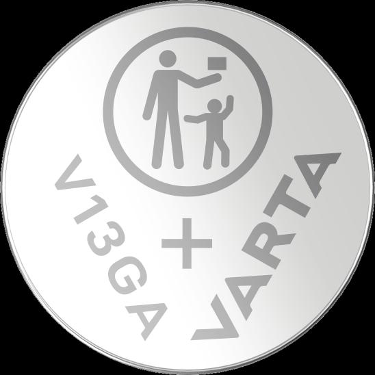 Produktbild Varta Electronics V13GA (2 Stk., LR44, 155 mAh)