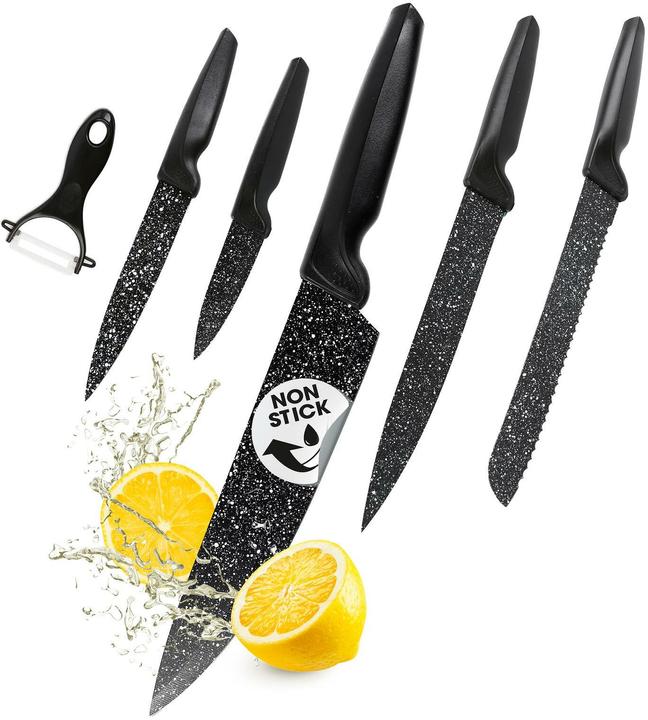 Actual product image Gourmetmaxx Knife set with peeler 6 pieces