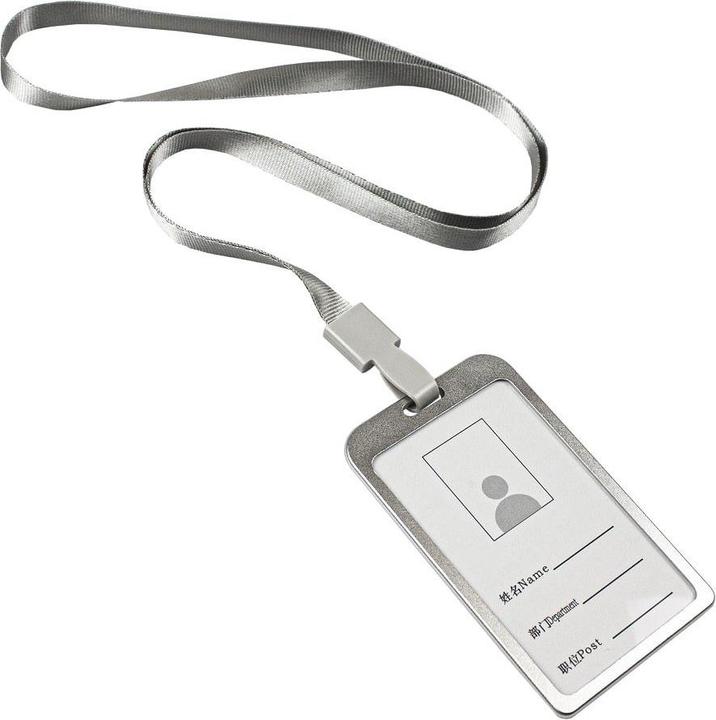 Produktbild JTI Kartenhalter mit Riemen, Silber