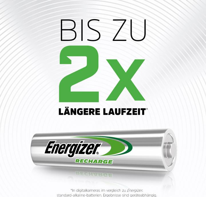 Actual product image Energizer Recharge Universal (4 pcs., AAA, 500 mAh)