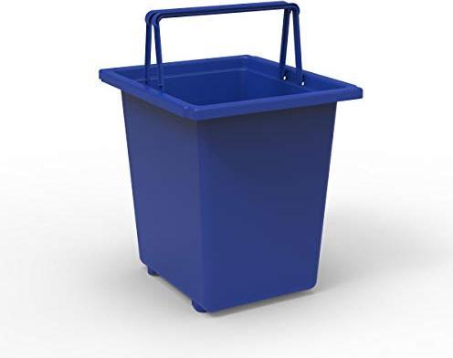 Actual product image Terry Storage box, yellow/blue (30 l)