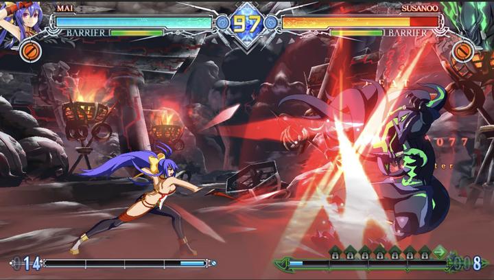 Actual product image Limited Run Blazblue Cantral Fiction () (import) (Switch, EN)