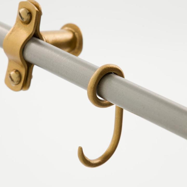 Actual product image Nicolas Vahé Tool rack, NVPresentation, silver finish
