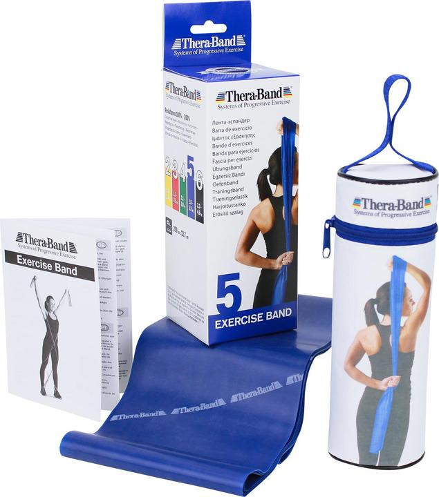 Image du produit TheraBand Bande d'exercice (2.50 m, Extra fort)