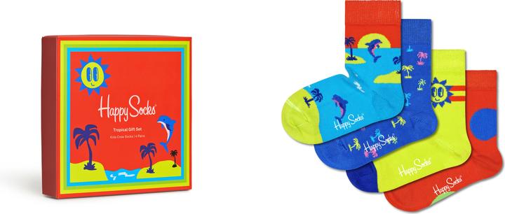 Actual product image Happy Socks Tropical Gift Set (pack of 4, 33 - 35)