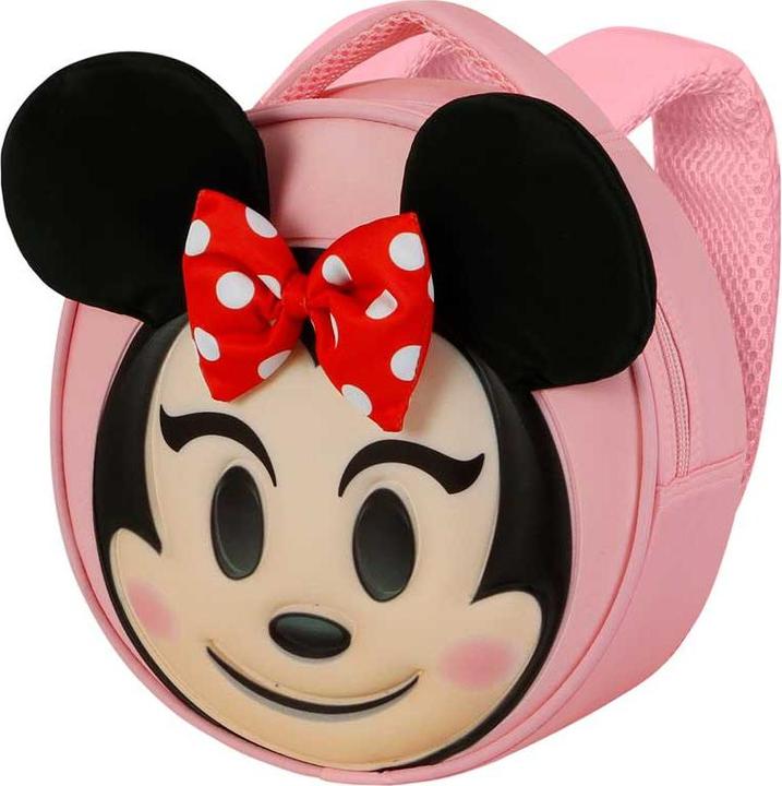 Immagine prodotto Karactermania Zaino Minnie Mouse Send Emoji, rosa, 22 x 22 cm, capacità 4 L