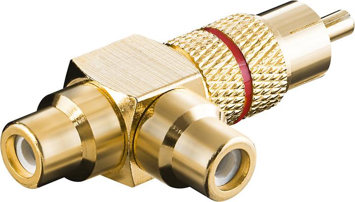 Image du produit Goobay Adaptateur RCA Y (Adaptateur angulaire)