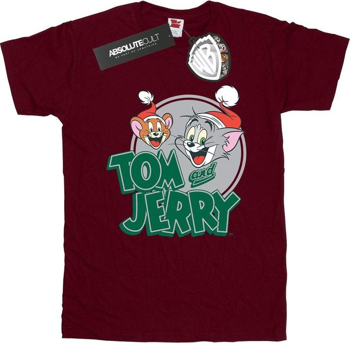 Image du produit Tom & Jerry - T-shirt CHRISTMAS GREETINGS - Femme (L)