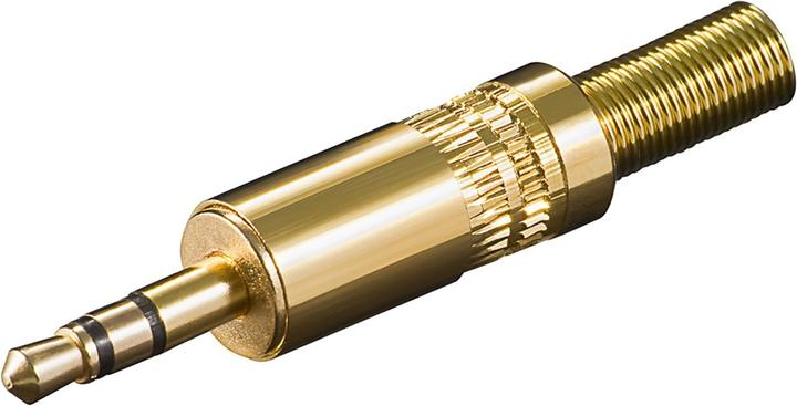 Actual product image Goobay Jack plug - 3.5 mm - stereo