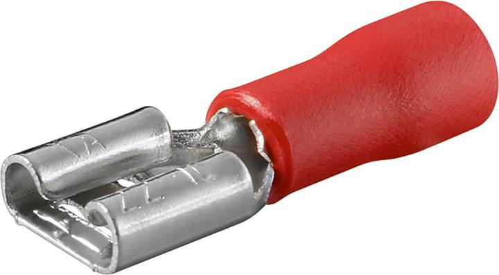 Goobay Flachsteckhülse, Rot
