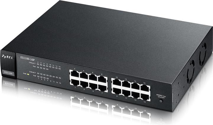 Produktbild Zyxel ES1100-16P v2 (16 Ports)