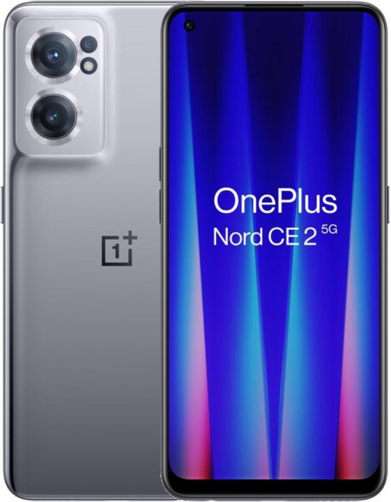 Produktbild OnePlus Nord CE 2 (128 GB, Gray Mirror, 6.43", Dual SIM, 64 Mpx, 5G)