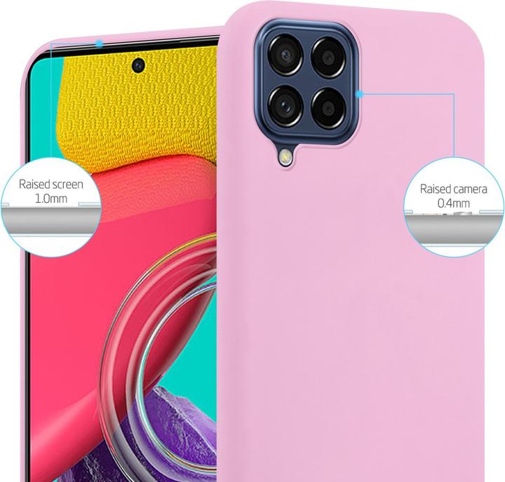 Actual product image Cadorabo TPU Candy Case for Samsung Galaxy M53 5G (Samsung Galaxy M53 5G)