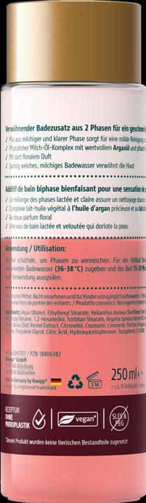 Produktbild Kneipp 2-Phasen-Bad Öl&Milch Argan&Hafermilch (250 ml, Badeöl)