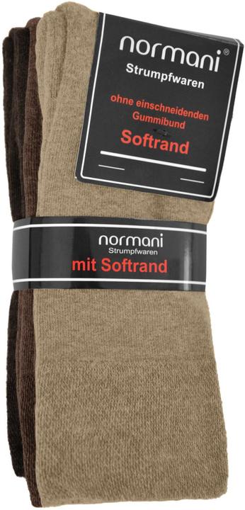 Actual product image Normani 6 pairs of comfort socks with soft edge (pack of 6, 43 - 46)