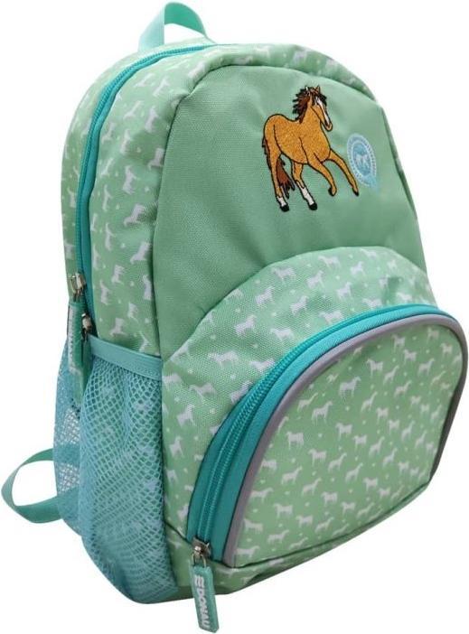 Produktbild Donau Kinderrucksack Pferd grün