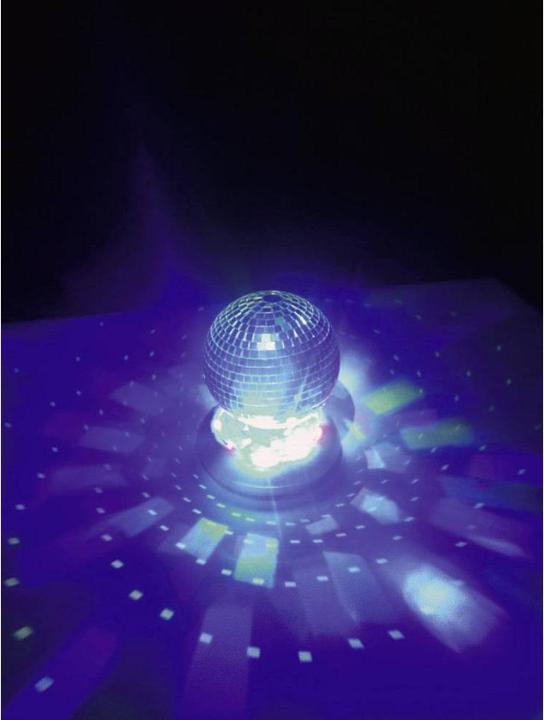 Actual product image Eurolite LED disco ball set with stand (13 cm)