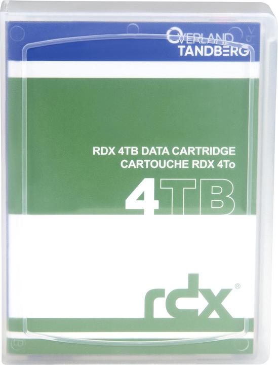 Produktbild Tandberg Data Tandberg Rdx 4tb Cartridge Rdx Cartridge (RDX (HDD), 4000 GB)