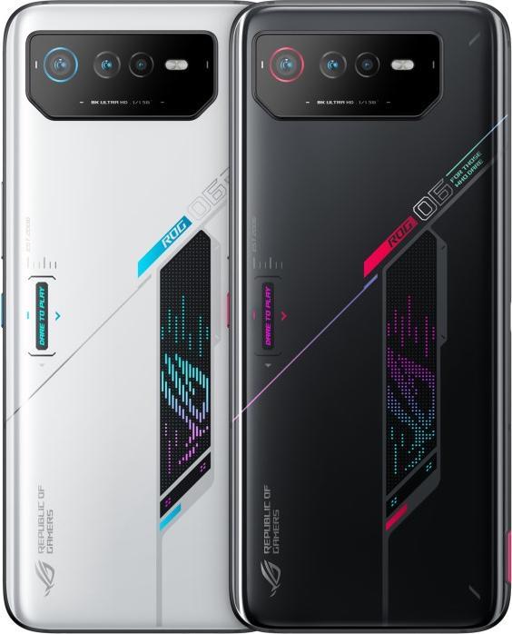 Actual product image ASUS ROG Phone 6 (512 GB, Storm White, 6.78", Dual SIM, 50 Mpx, 5G)