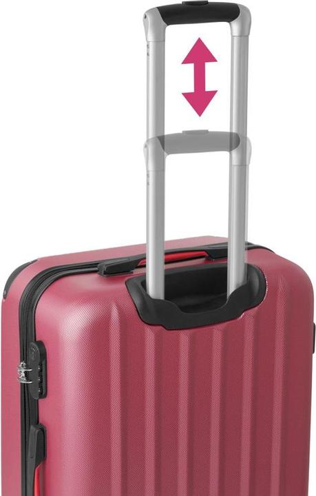 Actual product image tectake Suitcase Set Travel Suitcases Suitcases Travel Set Trolley Set Luggage Set Hardcase Trolley (90 l, Hand luggage (up to 50 litres), M (50 - 90l), L (90 - 115l))